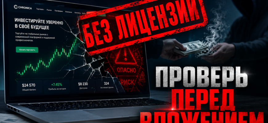 Брокер Cronika.com – мошенничество за красивым фасадом?