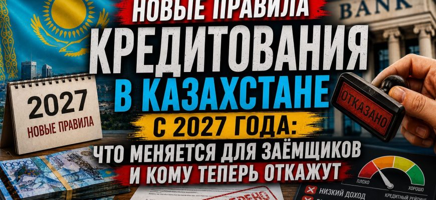 Новые правила кредитования в Казахстане 2027 — реформы АРРФР