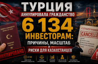 Скандал с гражданством Турции за инвестиции — 6 134 человека лишены паспортов