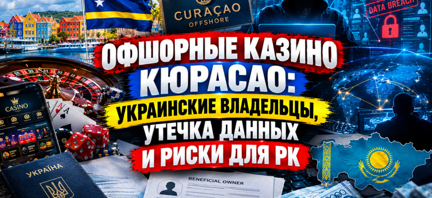 Утечка Casino Secrets - украинские владельцы казино на Кюрасао и запрет в Казахстане