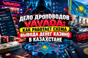 Дроповоды казино Vavada в Караганде - 23 счета и 415 млн тенге по статье 232-1 УК РК