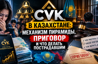 Финансовая пирамида CVK в Казахстане — приговор организатору и конфискация криптоактивов