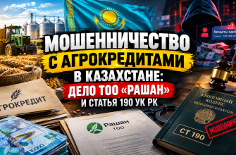 Хищение 300 млн тенге через программу «Кең Дала 2» - схема с фиктивными ТОО