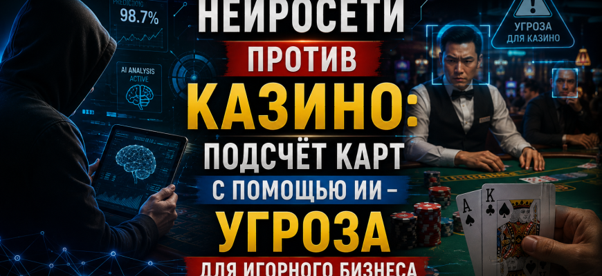 ИИ против казино — нейросети для подсчёта карт в баккаре