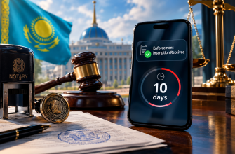 Исполнительная надпись нотариуса в Казахстане — порядок отмены