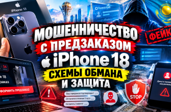 Мошенничество с предзаказом iPhone 18 в Казахстане - схемы обмана и защита