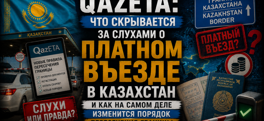 QazETA — электронное разрешение на въезд в Казахстан