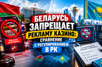 Запрет рекламы казино в Казахстане и Беларуси — сравнение регулирования