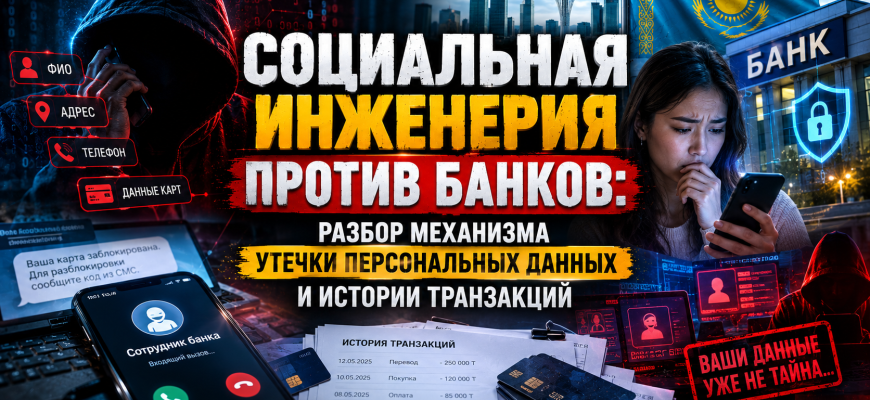 Анализ утечки данных в финтех-секторе и механизмы социальной инженерии