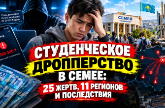 Студенты-дропперы в Семее - 16 млн тенге, 25 жертв и статья 232-1 УК РК